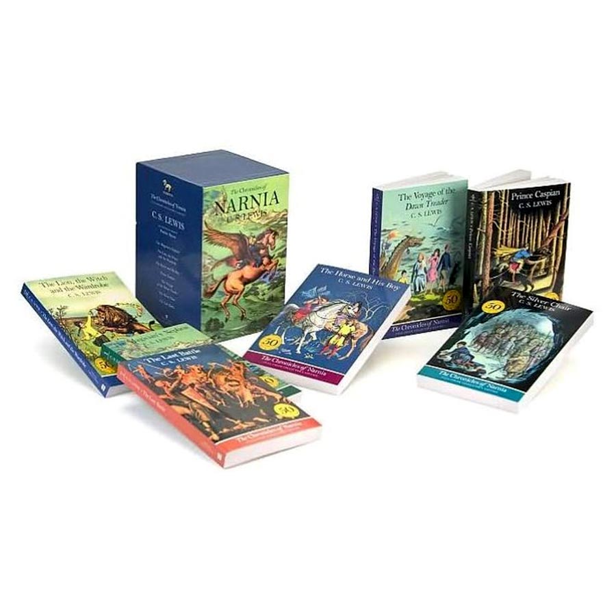 The Chronicles of Narnia #01-7 Books Boxed Set (Paperback, ̱)(CD)