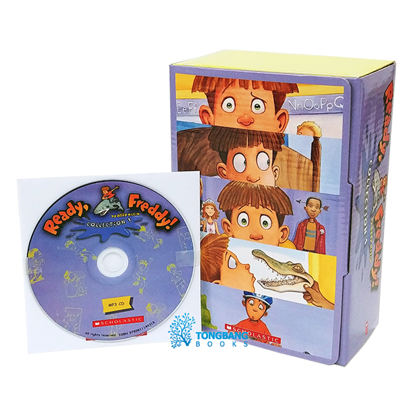 Ready, Freddy! #01-10 챕터북 & CD Collection 1 (Paperback + MP3 CD)