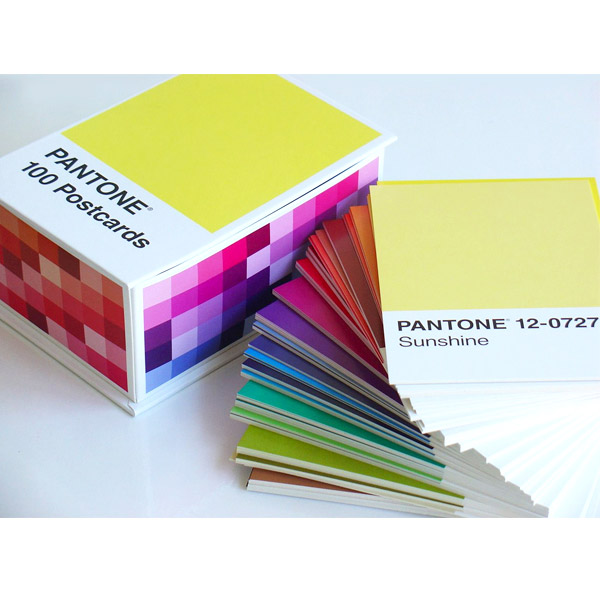 Pantone Postcard Box : 100 Postcards 